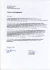 Certificate of student tutoring work